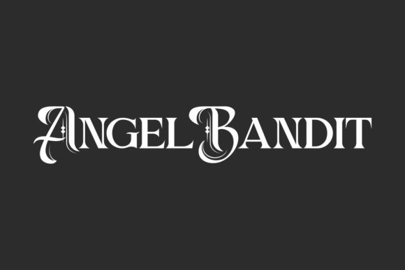 Angel Bandit: A Timeless Display Font for Editorial Design
