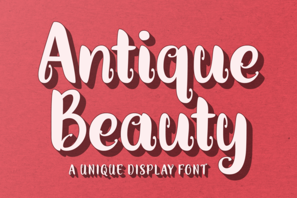 Antique Beauty for Editorial Design