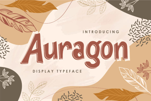 Auragon Font for Eye-Catching Brand Content