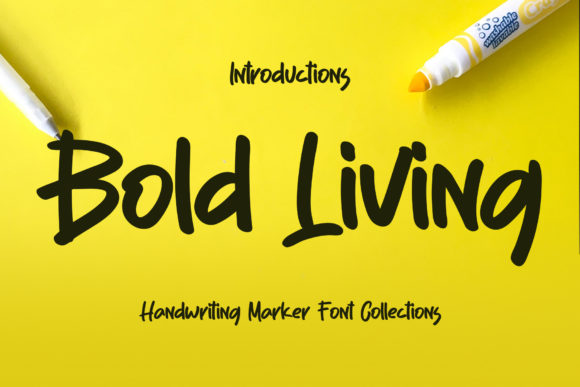 Bold Living: A Display Font That Elevates Digital Branding