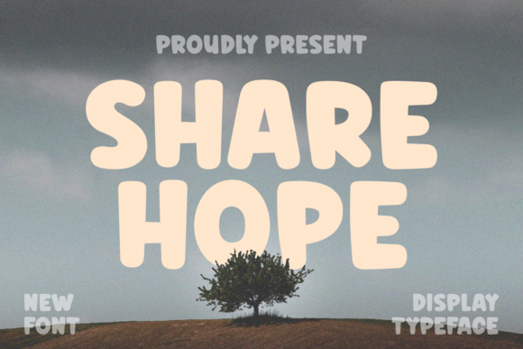 Bring Your Creations to Life with the Share Hope Font