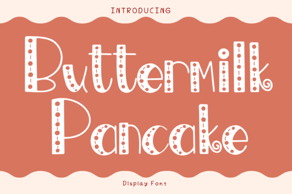 Buttermilk Pancake Font for Business Branding
