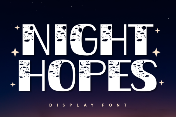 Designing with Night Hopes: A Modern Display Font for Creative Projects