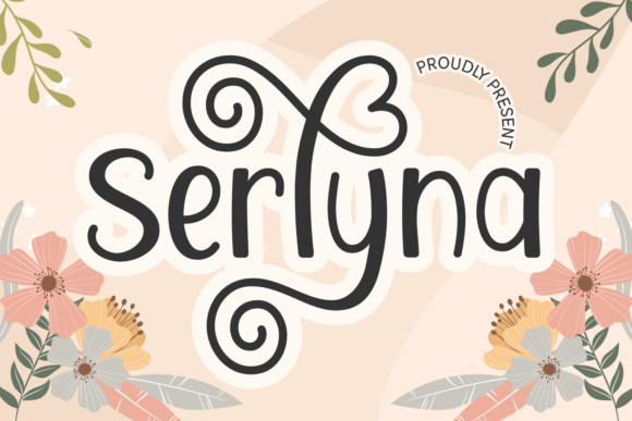 Discover Serlyna: A Feminine Display Font for Branding Projects
