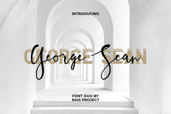 George Sean: A Chic Display Font for Digital Creativity