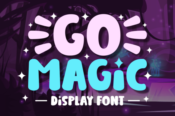 Go Magic: A Bold Display Font for Creative Branding