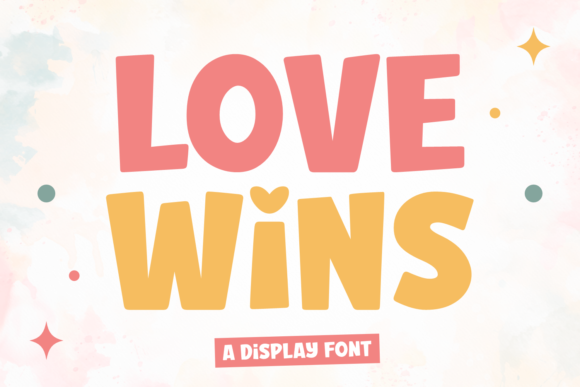 Love Wins Font for Editorial Design and Content Creation