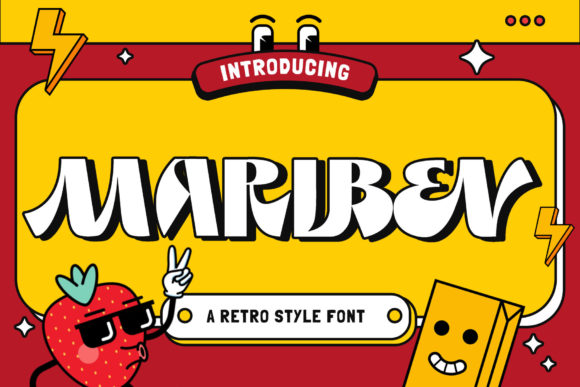 Marlben: A Vintage-Inspired Display Font for Editorial Design