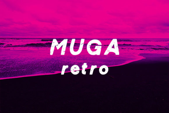 Muga Retro: A Bold Font for Small Business Branding