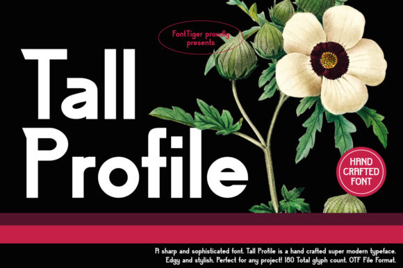 Tall Profile Font for Professional Branding
