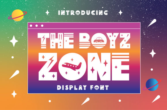 The Boyz Zone: A Playful Font for Branding with Personality