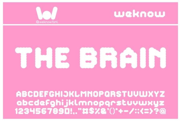The Brain Font for Professional Branding