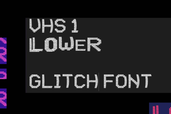 VHS 1 Lower Font for Modern Editorial Design